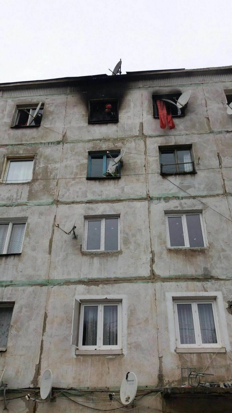 Incendiu într-o garsonieră din Reșița!