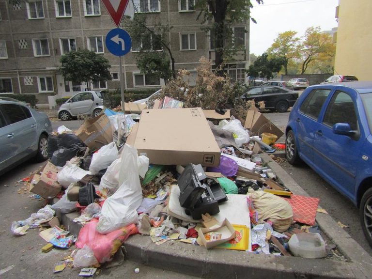 Timișoara — cod portocaliu de gunoi
