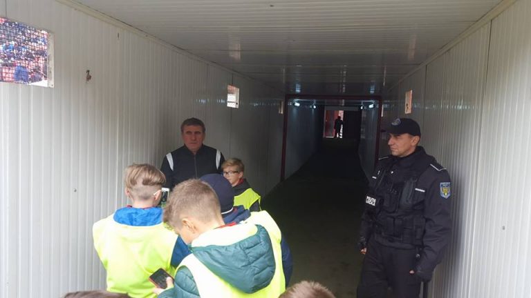 Gheorghe Hagi a ajuns la Reșița pentru meciul dintre Viitorul Constanța și CSM Școlar Reșița