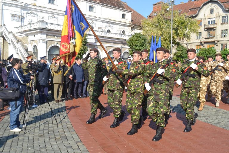 Ziua Armatei României sărbătorită, joi, la Timișoara