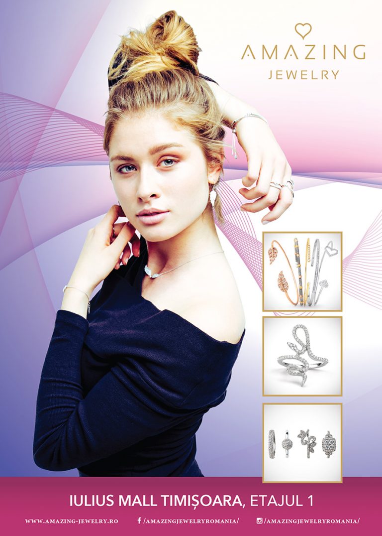 Alina Eremia, invitată la inaugurarea magazinului Amazing Jewelry, vineri, la Iulius Mall