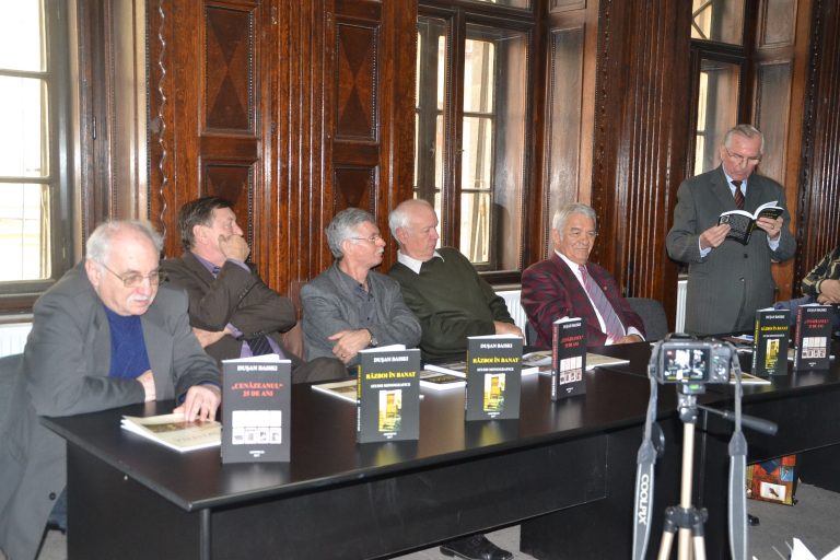 „Război în Banat“ și „Cenăzeanul – 25 de ani“ ale scriitorului Dușan Baiski au pornit la drum