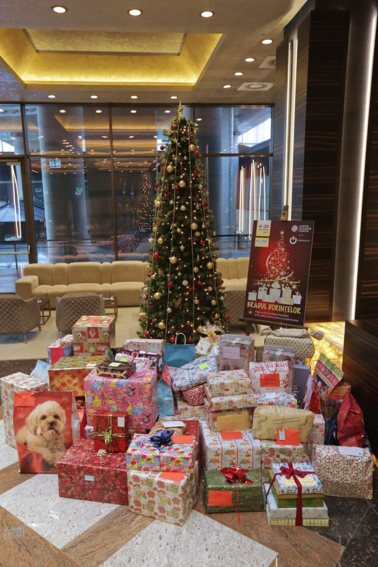 Dorințele de Crăciun ale 150 de copii nevoiași, împlinite de angajații din clădirea UBC 2 a ansamblului Openville Timişoara