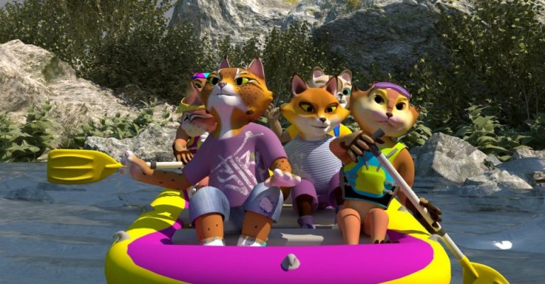 Linxy și prietenii săi luptă cu banda lui Kit-Bandit pentru salvarea Marelui Parc, într-un film de animație românesc