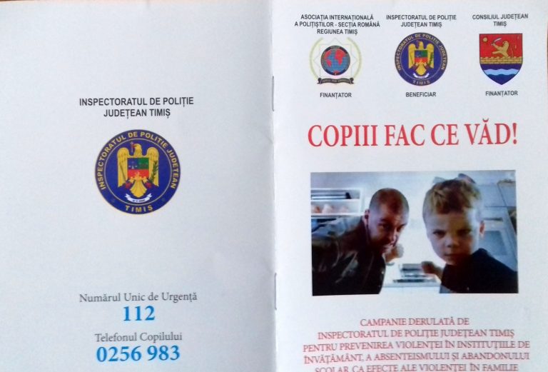 Copiii fac ce văd! Voi ce faceți cu viața lor?