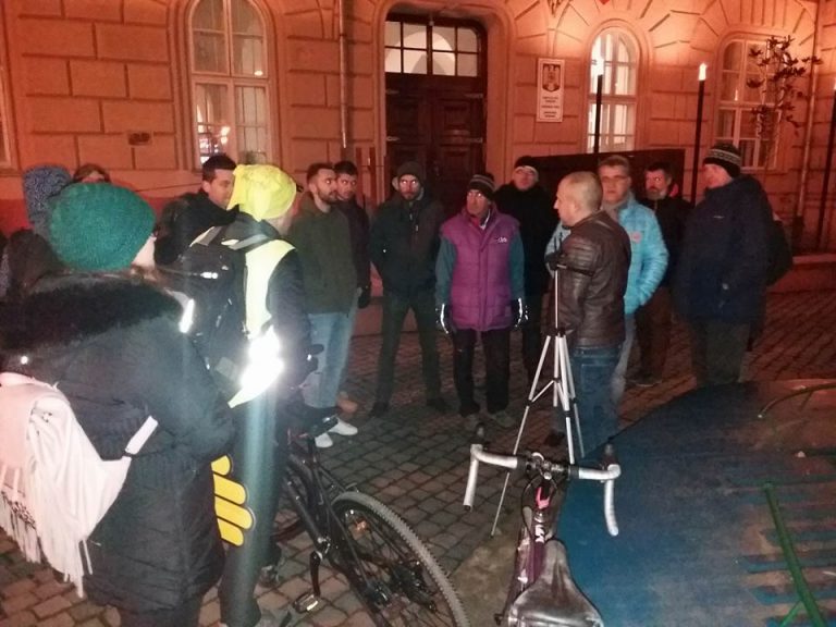 Protest al magistraților din Timiș și Caraș-Severin – video
