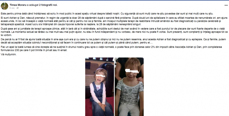 Caz emoționant! O mamă cere ajutorul într-o poveste de viață teribilă!