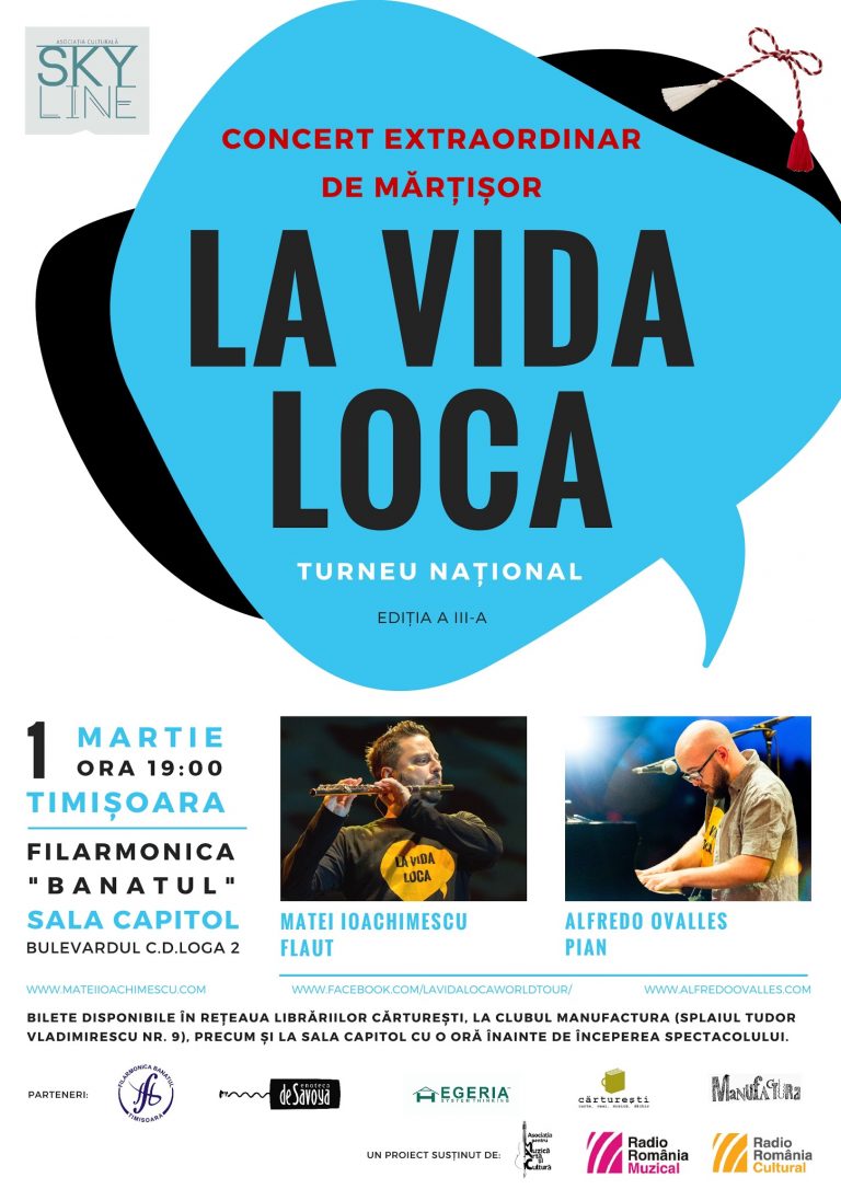 ”LA VIDA LOCA”, un concert extraordinar la Timișoara