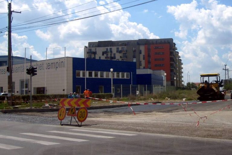 800 de metri dintr-o stradă se modernizează cu 2 milioane de euro, la Timișoara