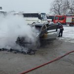 incendiu la autoturism in Moldova Noua (3)