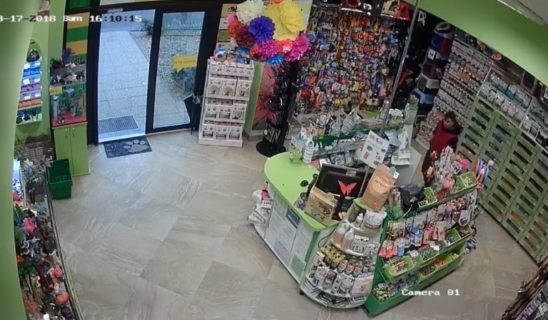 Adolescent filmat cum fură un iPhone 7 Plus dintr-un magazin, la Arad. Îl recunoașteți?