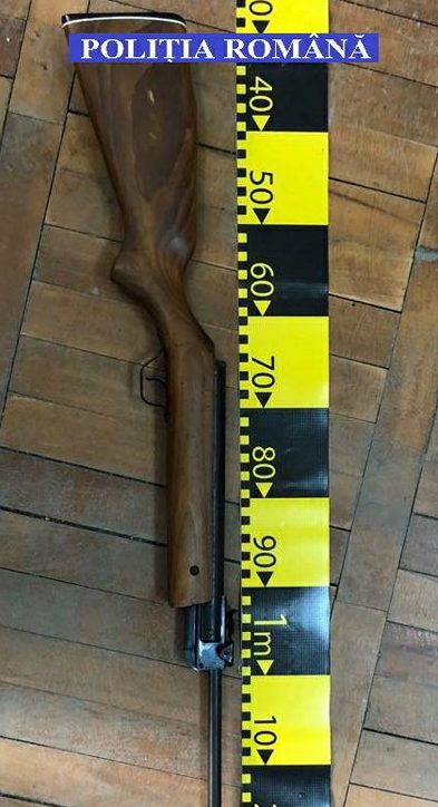 Arma deținută ilegal în Timiș,  confiscată de polițiști