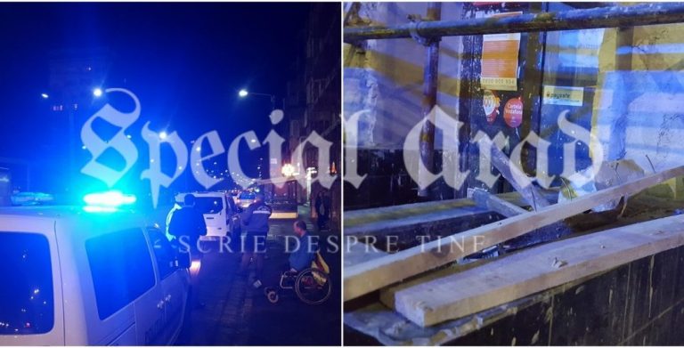Polițiștii locali din vestul țării, alertați că un bărbat aruncă obiecte în mașinile care trec pe drum