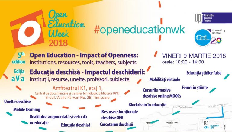 Săptămâna Educației Deschise la Universitatea Politehnica Timișoara