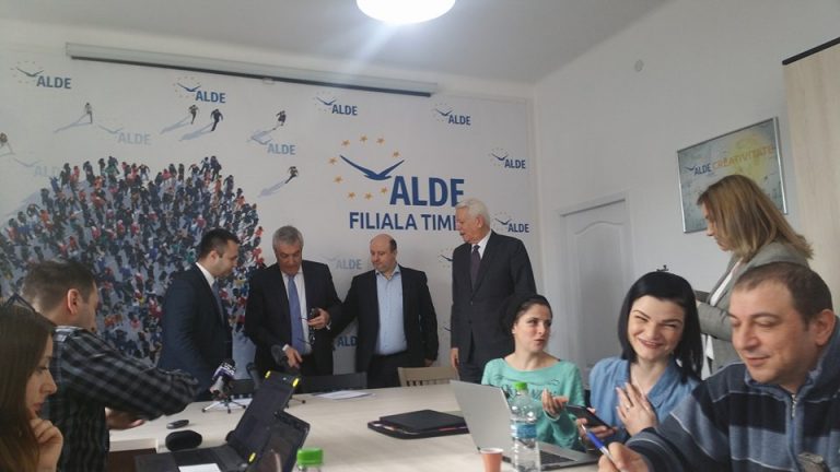 Tăriceanu, statul paralel și puterile oculte. Liderul ALDE se află astăzi la Timișoara. Foto-video