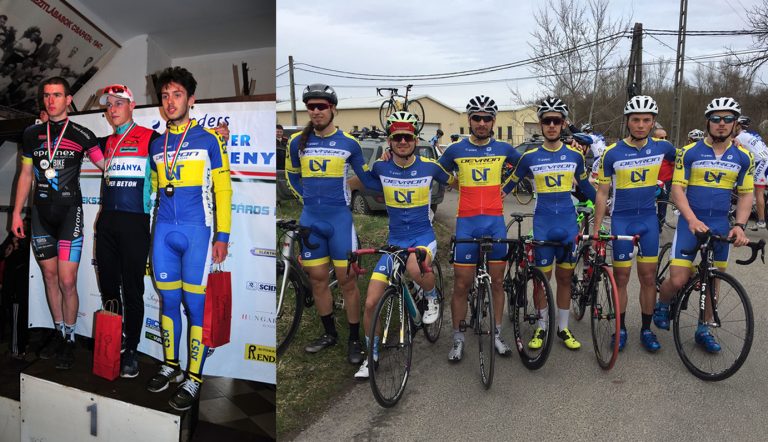Echipa de ciclism de la Clubul sportiv al UVT a marcat primele rezultate la nivel internațional
