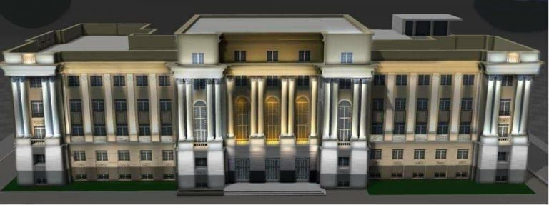 Găurile gloanţelor de pe faţada Palatului Administrativ vor dispărea