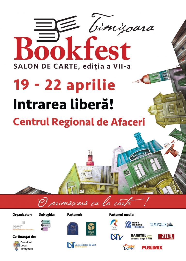 Salonul de Carte Bookfest Timișoara își deschide porțile joi, 19 aprilie