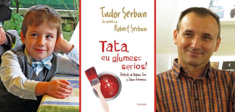 Tudor Șerban, cel mai tânăr autor, debutează la Bookfest cu volumul ”Tata, eu glumesc serios!”