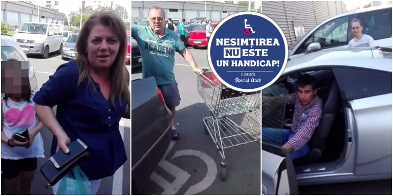 VIDEO! Campanie inedită in vestul țării – „Nesimțirea nu este un handicap!”