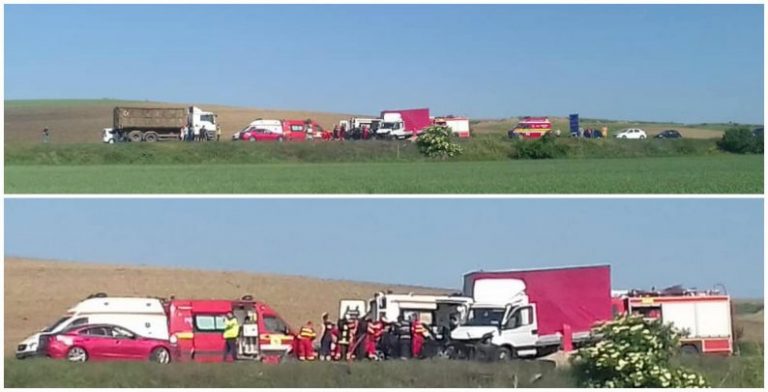 Un mort și doi răniți în urma unui accident teribil petrecut în această dimineață!