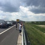 incendiu-masina-autostrada-A1-1