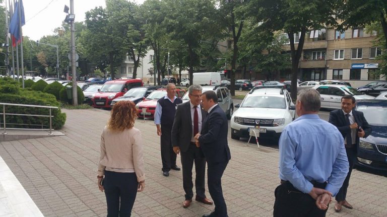 Vizită ministerială: șeful Apelor și Padurilor a ajuns la Timișoara. Foto