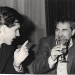 Alături de poetul Șerban Foarță