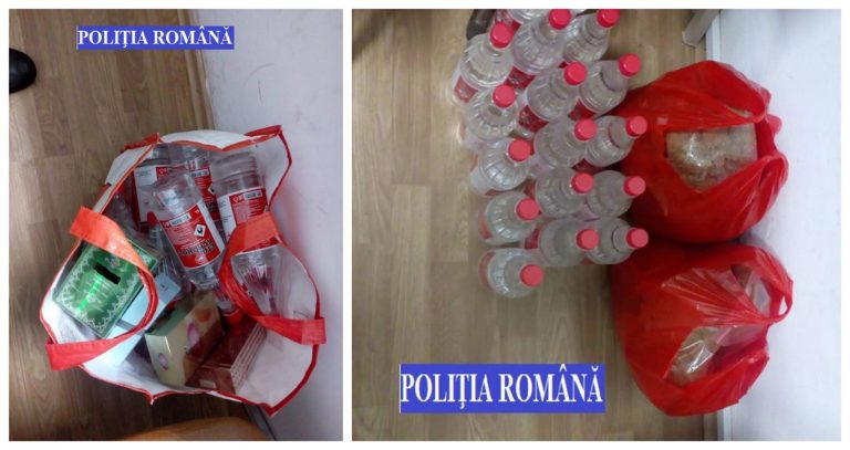 Contrabanda ”înflorește” în Timiș! Unde s-au descoperit litri de alcool și tutun ilegal