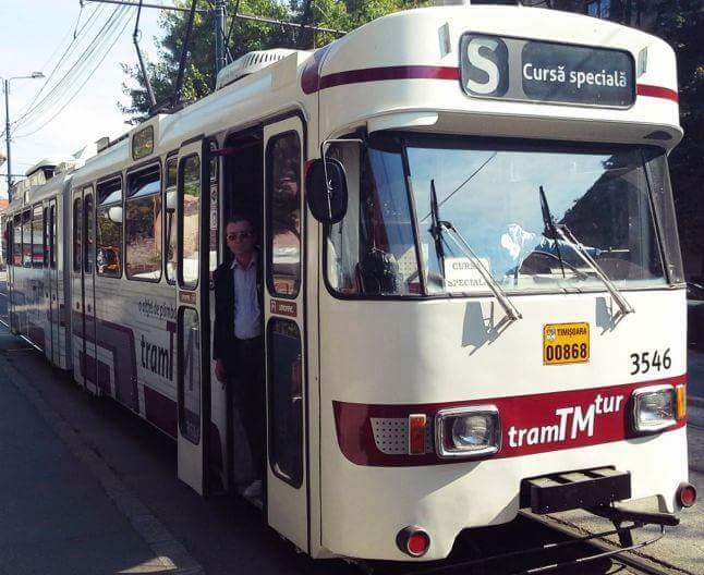 Tramvaiul turistic pornește pe urmele istoriei Timișoarei