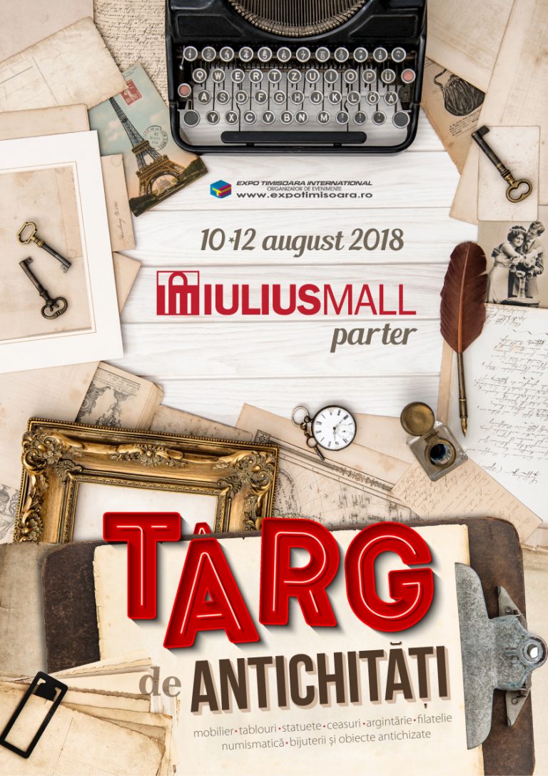 Obiecte cu patina timpului, la târgul de antichități din week-end, de la Iulius Mall