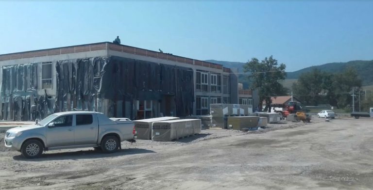Centrul de întreținere al lotului 4 din autostrada Lugoj – Deva, aproape de finalizare. Video