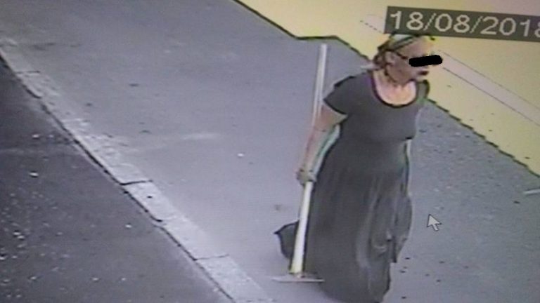 “Doamna cu sapa”, femeia din vestul țării care terorizează un oraș întreg
