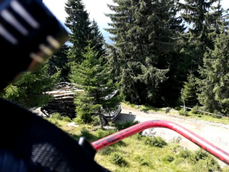 ”Am crezut că mi-a sunat ceasul”. Ce a pățit un turist aflat cu fiul său pe telescaun, în Parâng