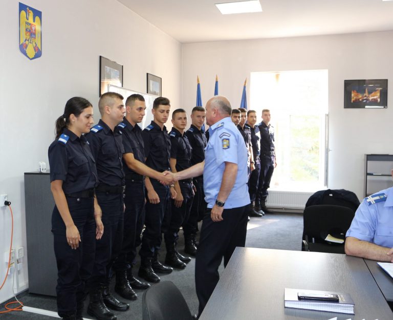 Ceremonial militar la sediul Grupării de Jandarmi Mobile Timişoara