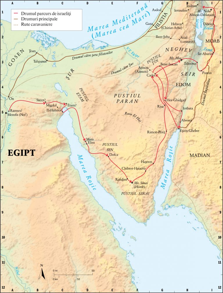 Marea Roșie și Moartă se află cam pe la Drobeta-Turnu-Măgurele-Severin