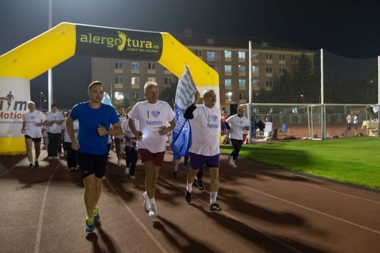 Universitatea Politehnica Timișoara și Alergotura susțin mișcarea fizică