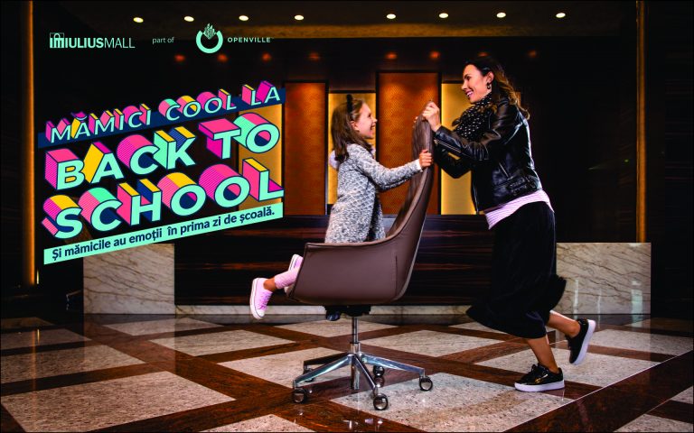 Iulius Mall lansează un catalog fashion pentru mămici şi copii cool, la Back to School!