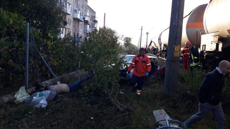 Patru morți în urma unui accident feroviar în Timiș. Foto