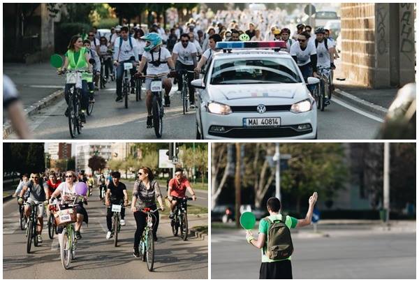 Verde pentru Biciclete și polițiștii, în școlile din Timișoara