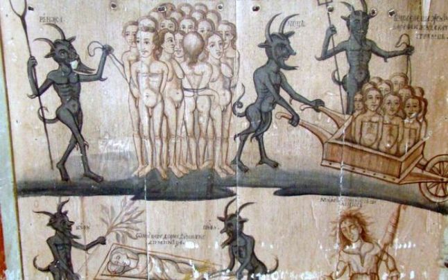 Imaginile deocheate și bizare dintr-o biserică din vestul țării. În localitate nu s-a înregistrat niciun vot