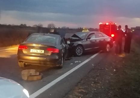 Accident grav pe un drum național din vestul țării! Oameni răniți