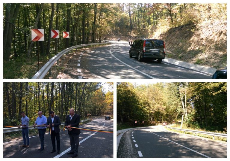FOTO-VIDEO. Sector de drum județean din Timiș, modernizat și inaugurat pentru atragerea turismului
