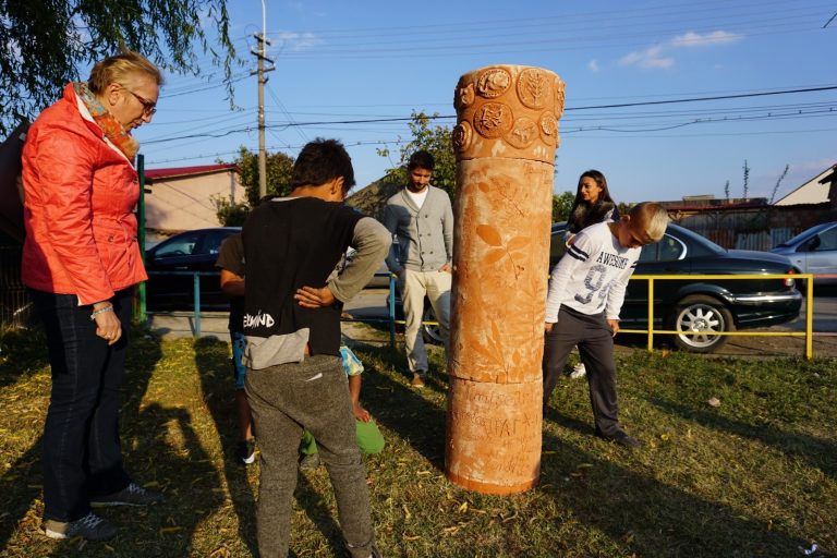 Cei mai mici artiști din Kikinda au trimis Timișoarei o lucrare de artă