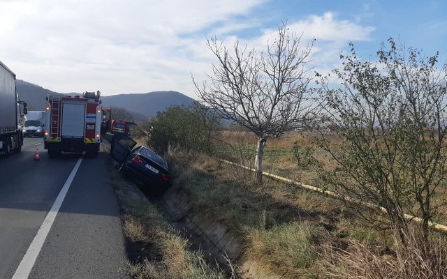 Tânără rănită într-un accident rutier pe un drum național din vestul țării!
