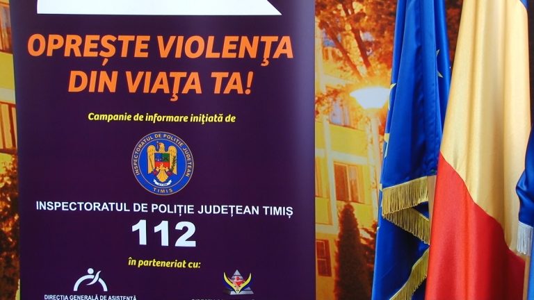 Campanie pentru stoparea fenomenului violenței domestice, lansată la Timișoara Video