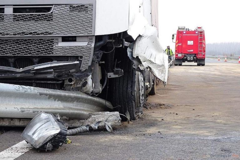Accident teribil lângă Szeged după ce un șofer român a adormit la volan. Drum blocat 9 ore