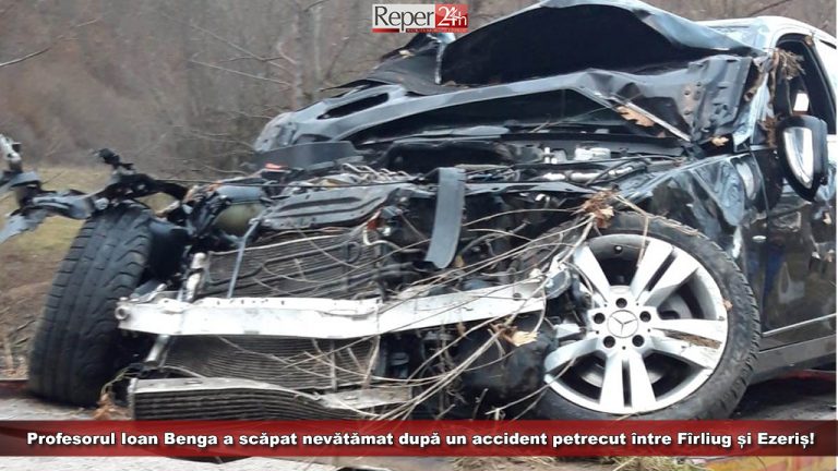 Directorul unei instituții din Banat și fost deputat a făcut accident!