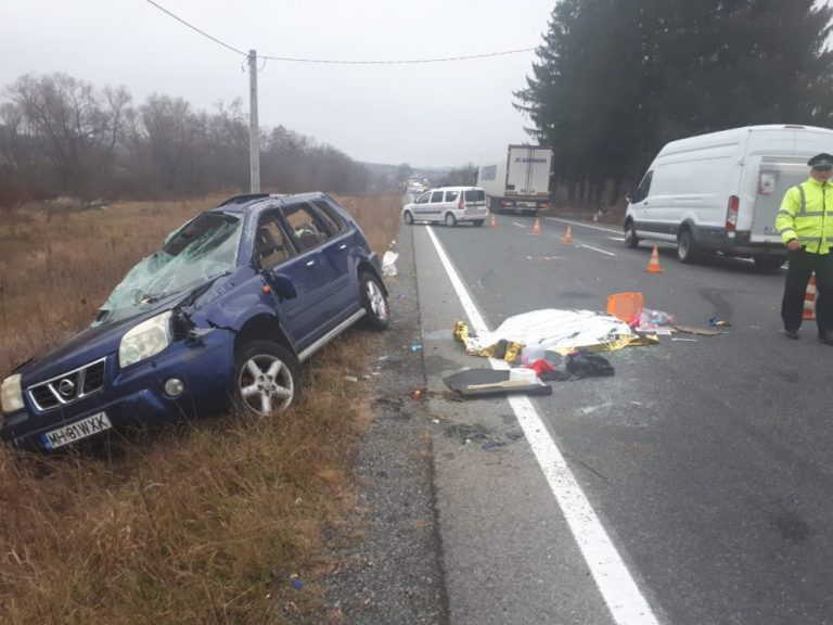 Tragedie! O persoană decedată şi două rănite în urma unui accident rutier
