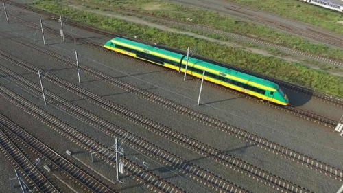Trenuri moderne din Danemarca vor circula, de mâine, pe o rută din vestul țării. VIDEO
